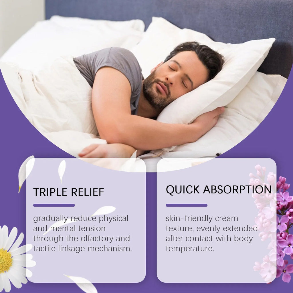 30g jar of Sleep Goodnight Cream with lavender, chamomile and valerian