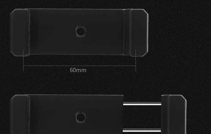 Aluminium alloy iPhone bracket and 11cm table tripod accessory