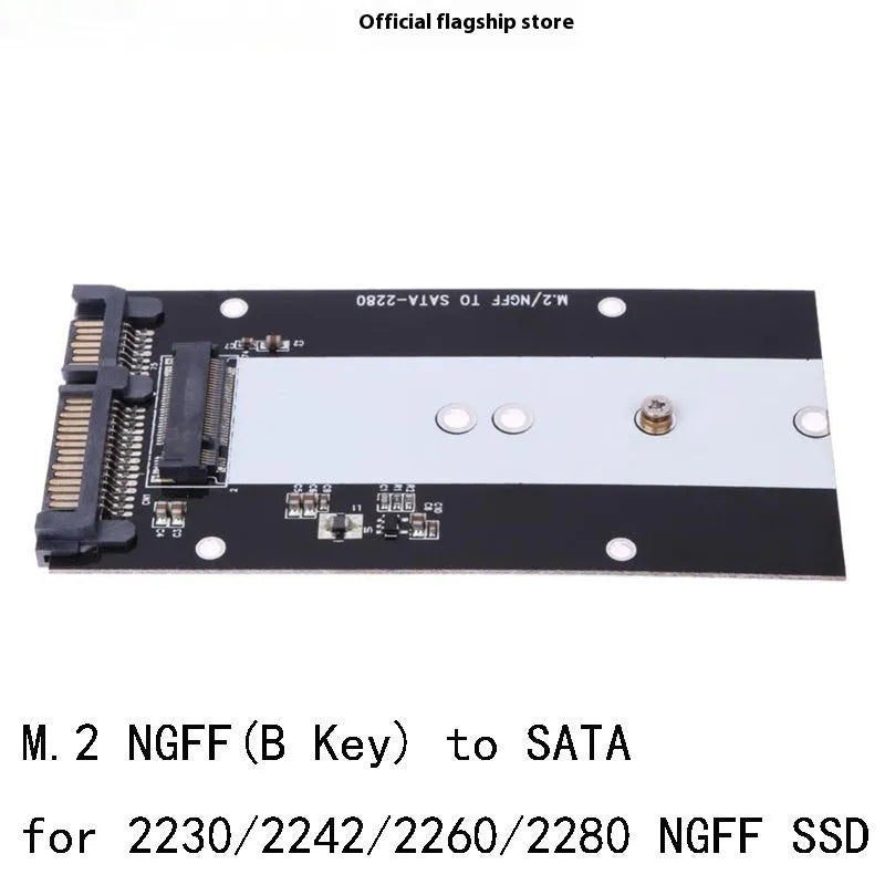 SSD adapter card for mSATA or M.2 NGFF to SATA3.0 with USB3.0 interface, available in three versions.