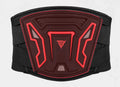 MDL1028 black and red motorcycle waist support harness for long-distance riding.