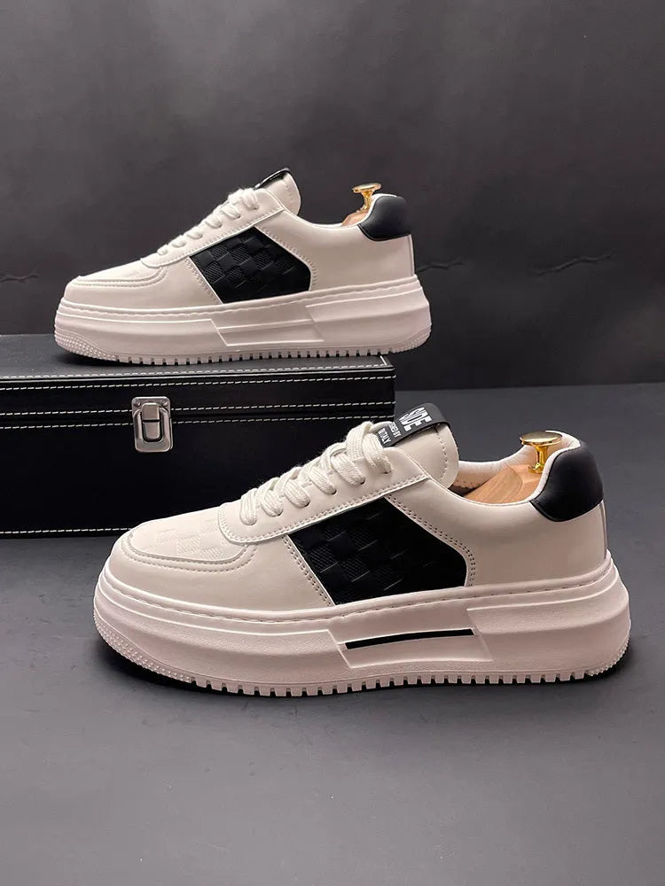 Unisex white-green leisure shoes with cloth upper and rubber foam sole, sizes 38-43 available