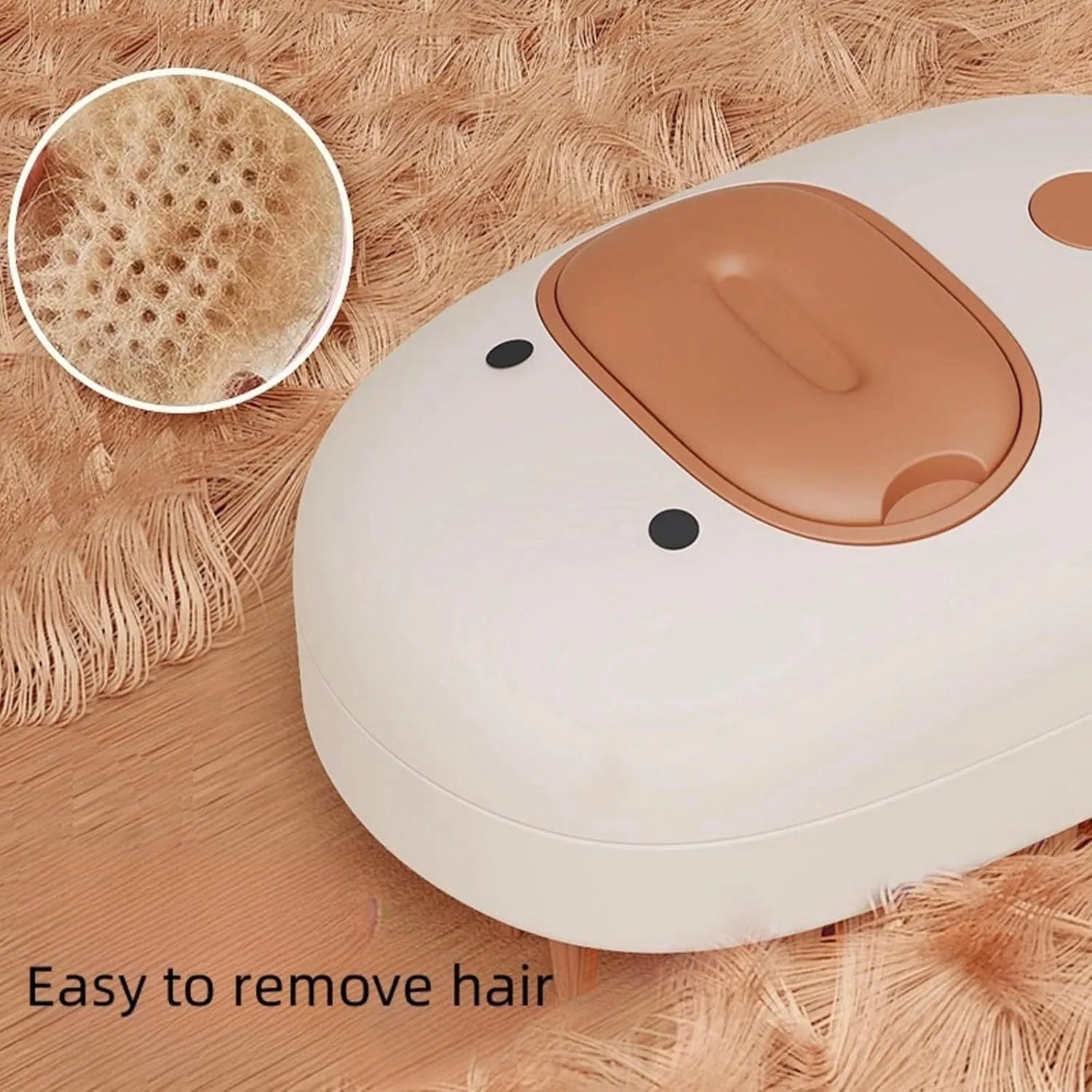 White or yellow Cat Steam Brush with silicone teeth and rechargeable spray for grooming dogs and cats