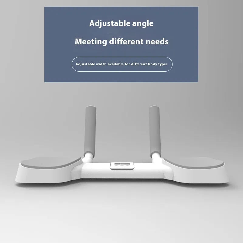 White flat support trainer with alloy aluminium frame and ABS parts, measuring 120cm by 60cm