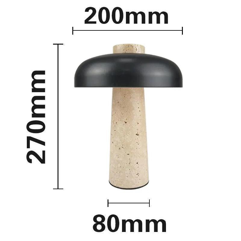 Modern silver alloy desk lamp with touch control and USB Type-C charging port.