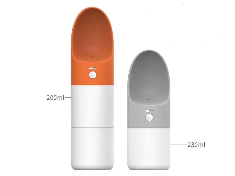 White and grey Moestar Rocket Pet Cup for dogs with 270ml capacity