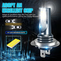 Universal 12-SMD LED car fog light bulb with aviation aluminium housing.