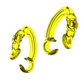 Anti-lost earphone clip for AirPods in multiple colours, showing back cover style and clip attachment.