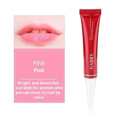 Vermilion waterproof lip gloss in five colour shades including bright rose red and orange red