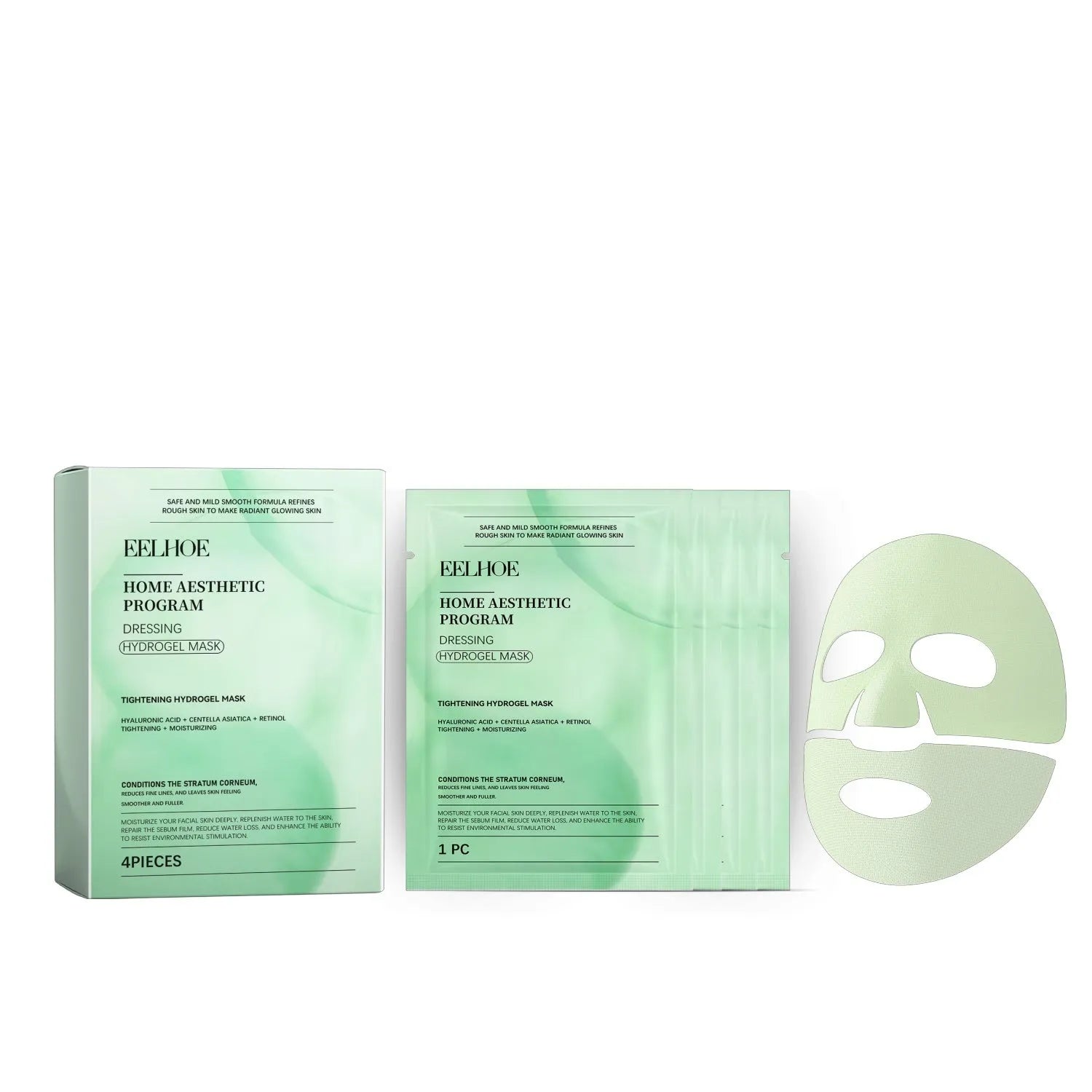 Retinol Hydrating Facial Sheet Mask with Hyaluronic Acid and Centella Asiatica Extract