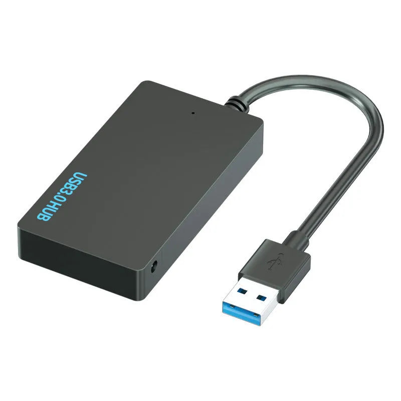 Multi-computer USB extender with 20cm cable showing USB 3.0 ports and Type-C connector options