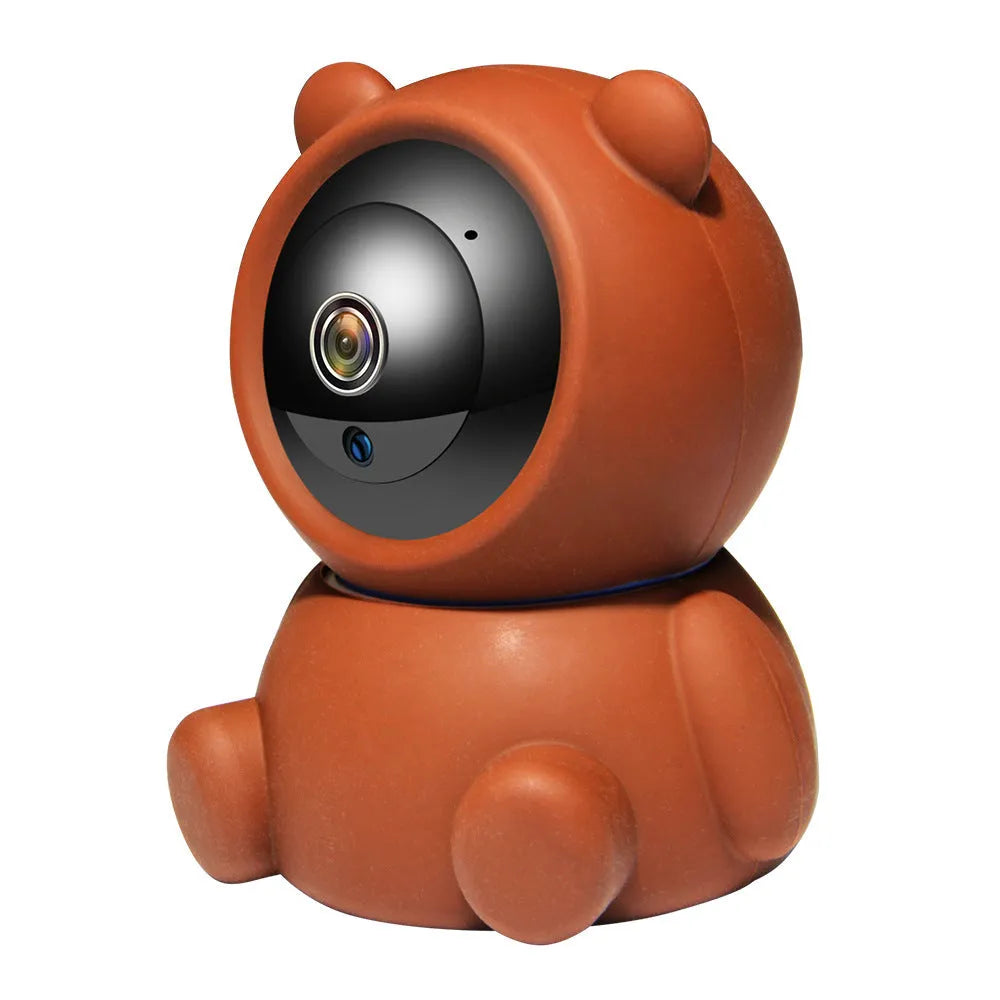 Bear 1080P WiFi security camera with infrared LEDs for night vision monitoring