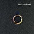 iPhone camera lens protective film with diamond-cut aluminium alloy ring and tempered glass in multiple colours