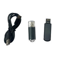 Black JB Tool USB adapter for PlayStation 4 system version switching with Ethernet port.