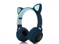 Cartoon cat ears wireless gaming headset in five colours with Bluetooth 5.0 and 10-metre range