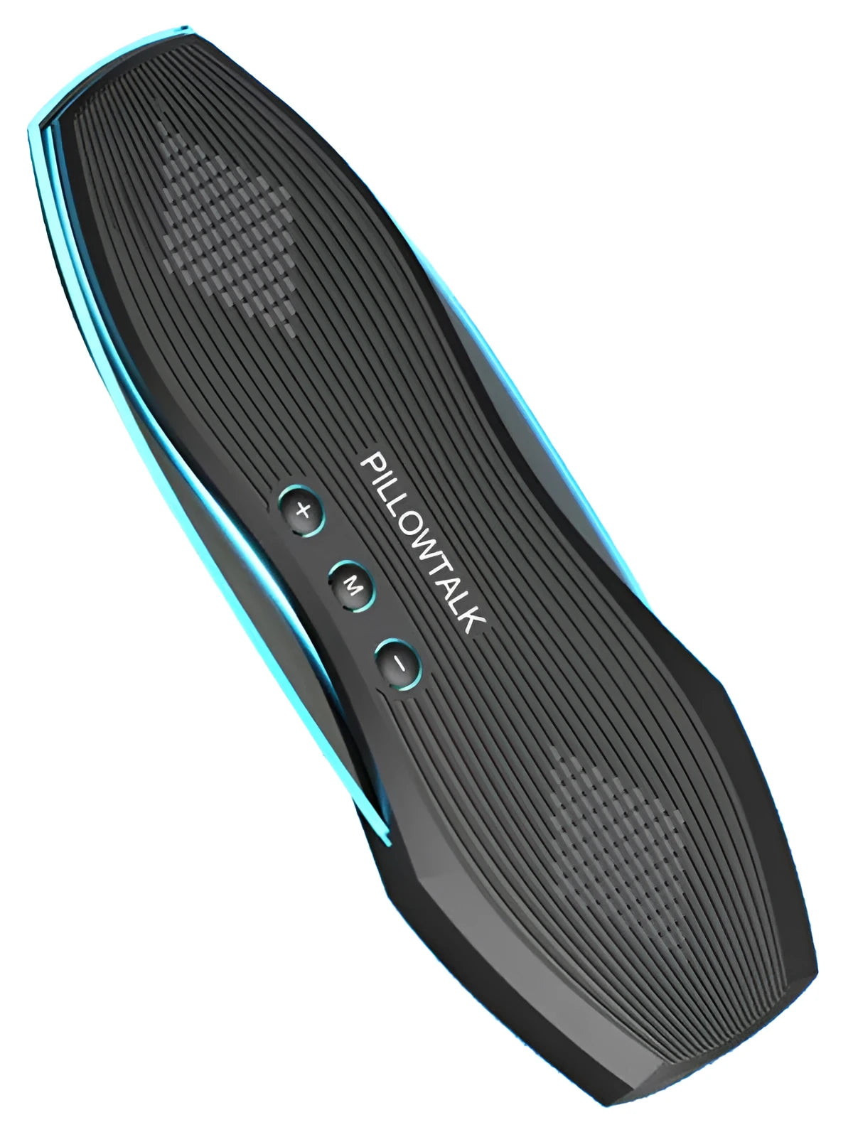 Black wireless in-ear headphones with USB charging port, designed for comfortable sleeping.