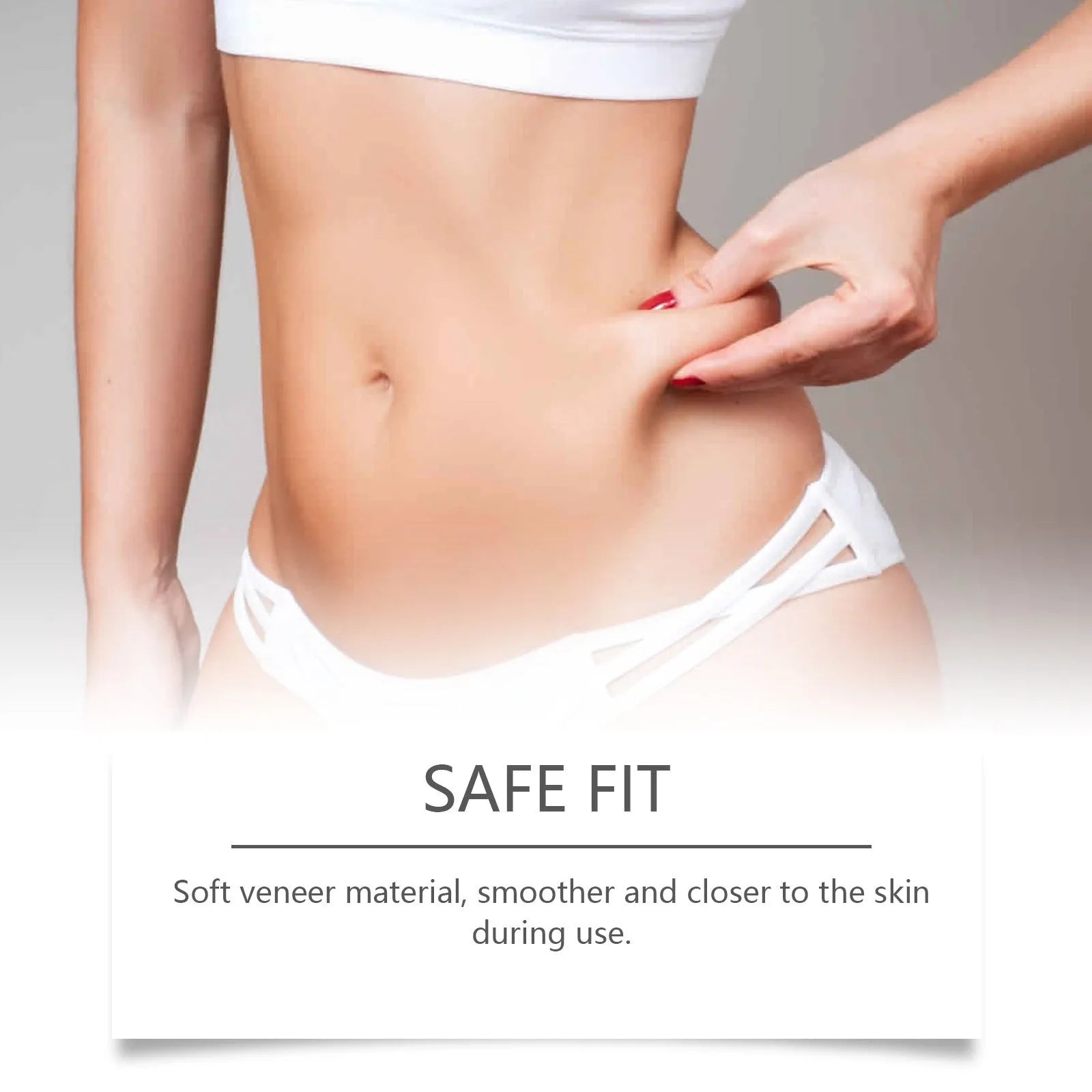 Pack of four slimming microneedle adhesive patches for body skin firming