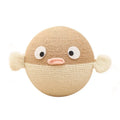 15cm sisal hemp cube pet toy with leakage holes for dispensing treats to dogs and cats