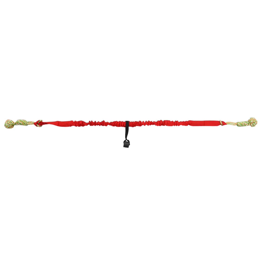 45cm cotton tug of war rope for dogs in black, grey, and red colour options