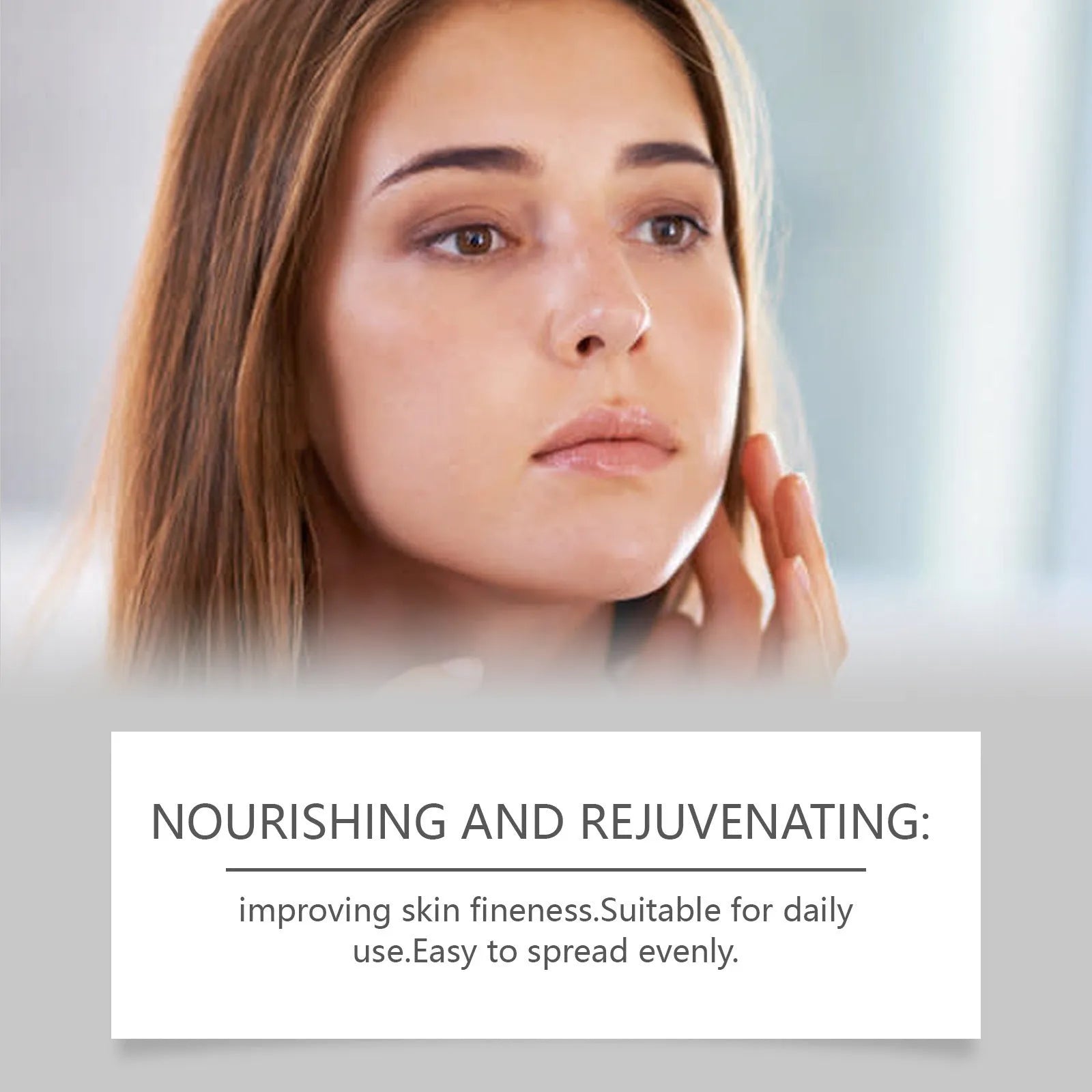 70g tube of non-oily protective face cream with collagen and coffee extract