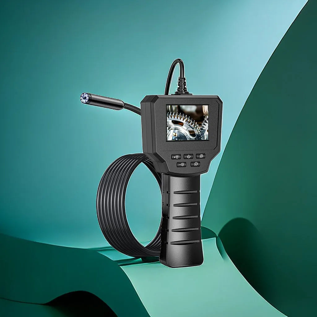 8mm diameter waterproof endoscope probe with HD camera for auto and pipeline inspection