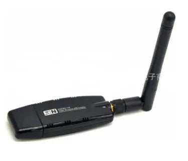 Black 300M USB wireless network card with external antenna and 802.11n Wi-Fi receiver
