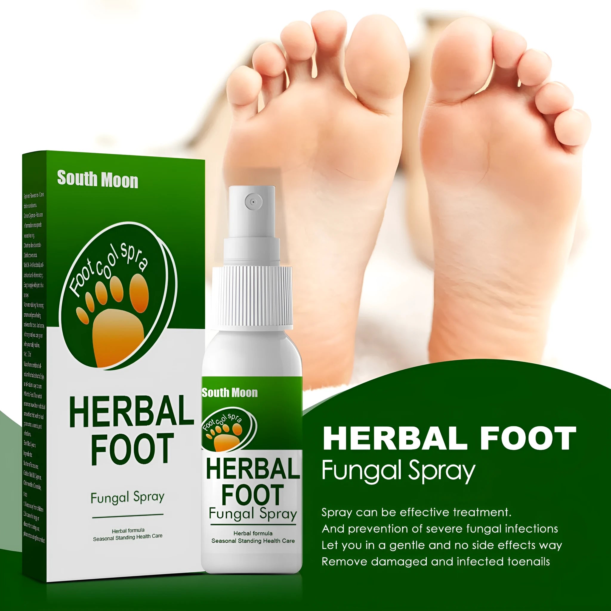 30ml foot care spray bottle for dry skin hydration on feet and heels