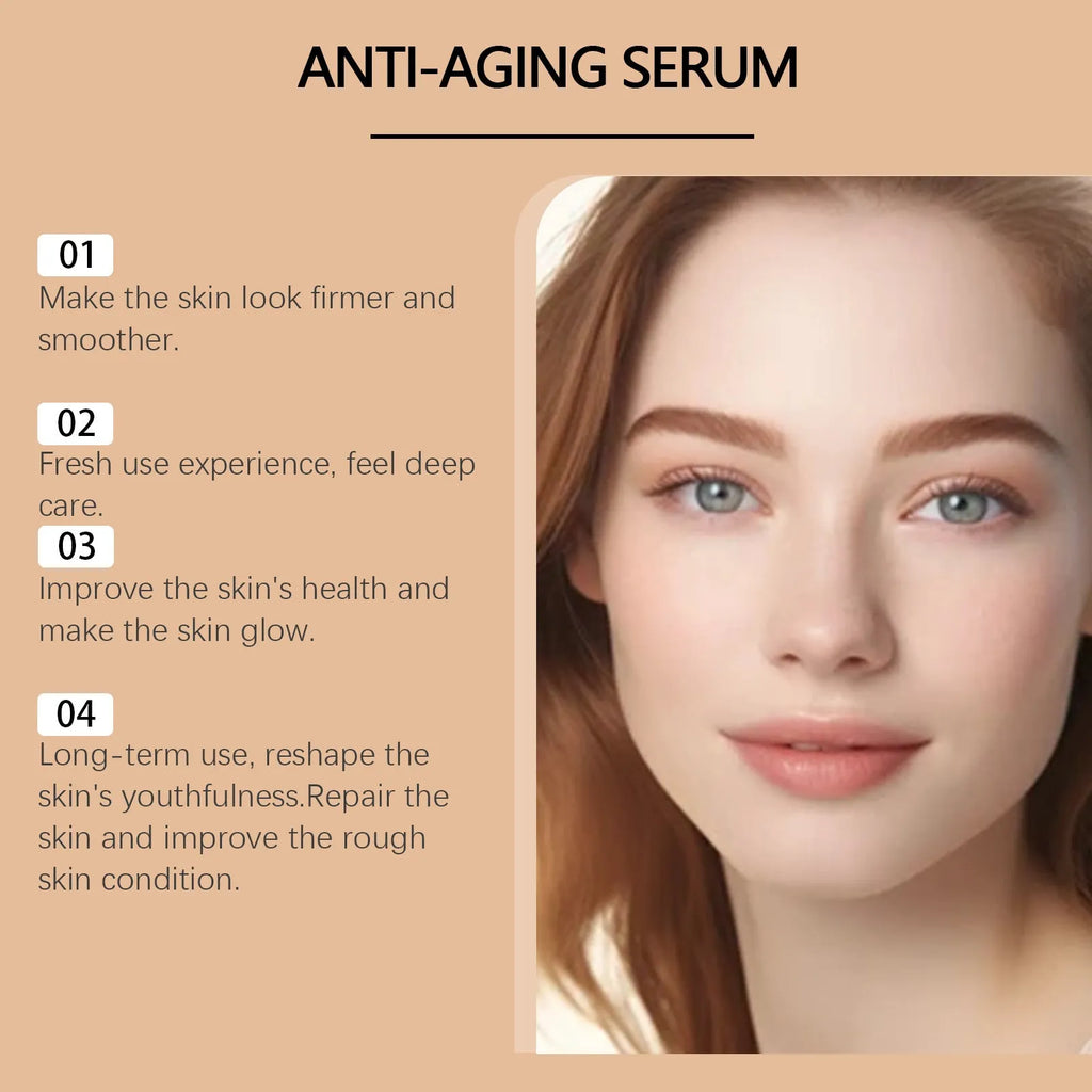 30ml bottle of anti-ageing facial essence containing hyaluronic acid and bee venom