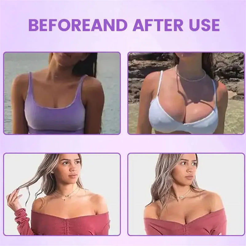Body Tightening Breast Enhancement Mask chest patch showing flexible adhesive design