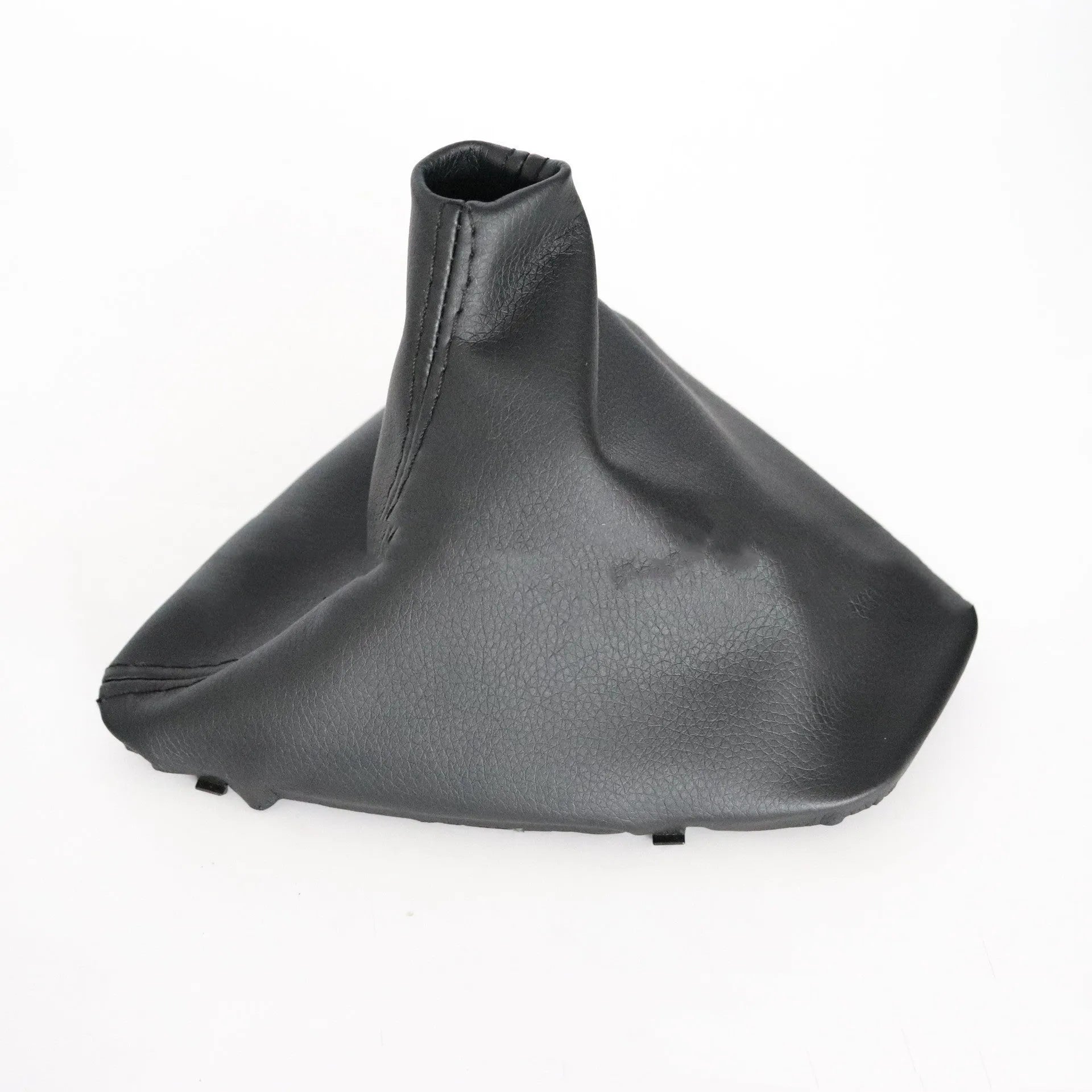 Black PU leather gear dust cover for BMW 3 Series E90 E91 E92 E93 models.