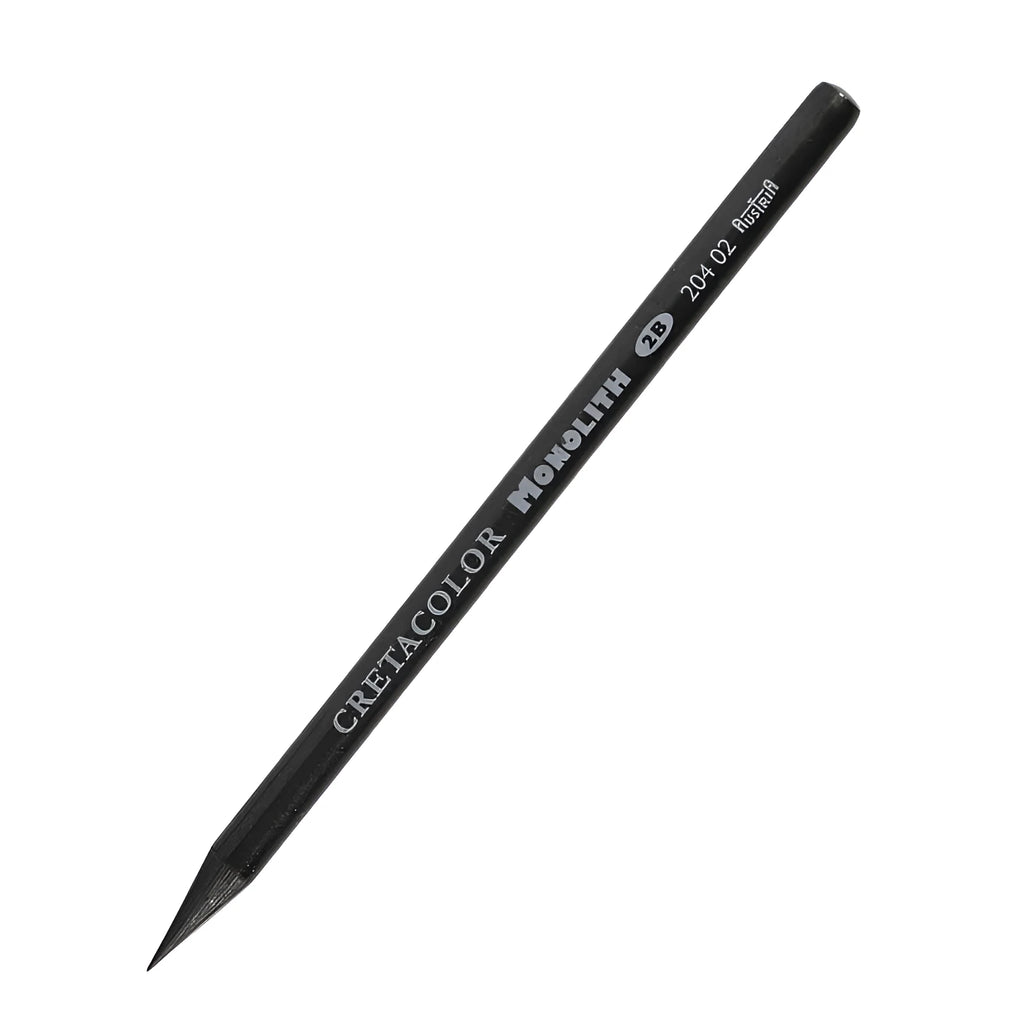 A single wood-free graphite sketching pencil, 146mm long, shown against paper.
