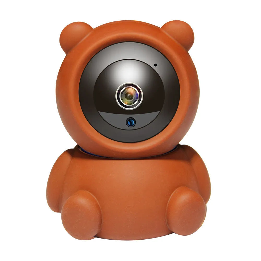 Bear 1080P WiFi security camera with infrared LEDs for night vision monitoring