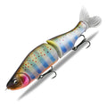 185mm plastic bass fishing lure with swimming action design in multiple colour options
