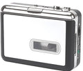 White USB cassette to MP3 converter and portable cassette player with USB 2.0, 112 x 80 x 31 mm, 148 g
