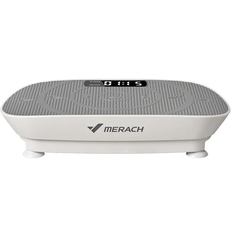 Portable smart power plate measuring 58x38x16cm with 300kg load capacity and Bluetooth connectivity in grey colour option