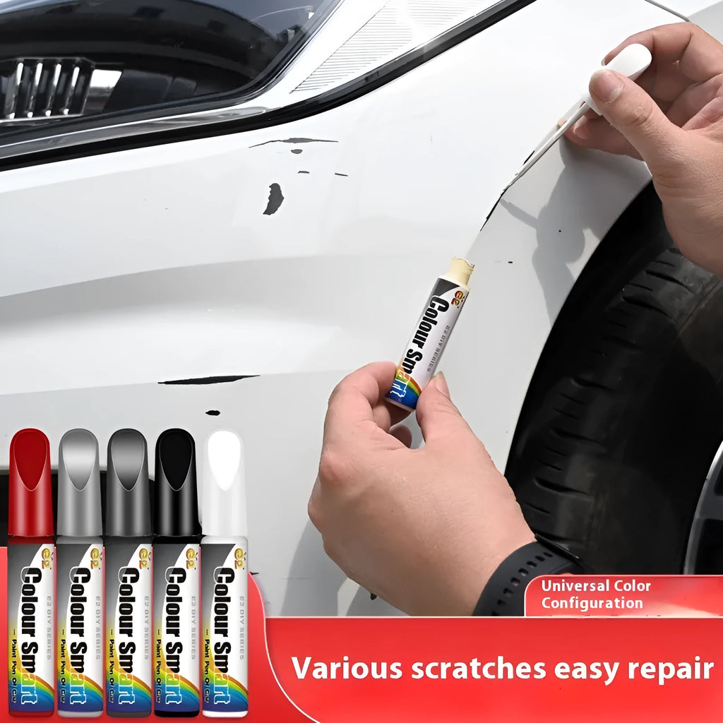 12ml car paint scratch repair pen in seven colours for cars, motorcycles, and electric vehicles, 26g