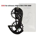 LTWOO rear derailleur pulley wheels with 13T and 18T jockey wheels for Shimano R7000 compatibility
