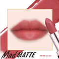 Fey Beauty Cameo Brown Nude Lipstick tube showing 3.8g non-staining moisturising formula