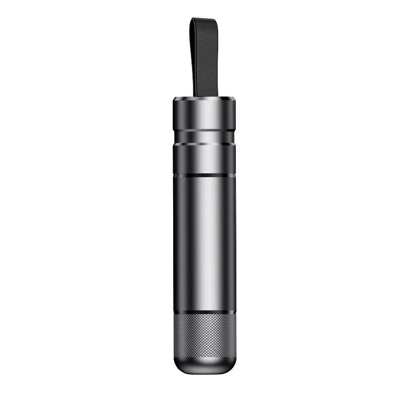 Aluminium alloy car safety hammer with test glass, medium 20mm by 88mm size