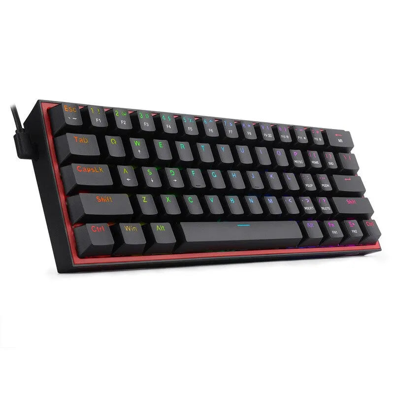 K617 RGB mechanical keyboard with backlit keys and multimedia controls in white pink colour