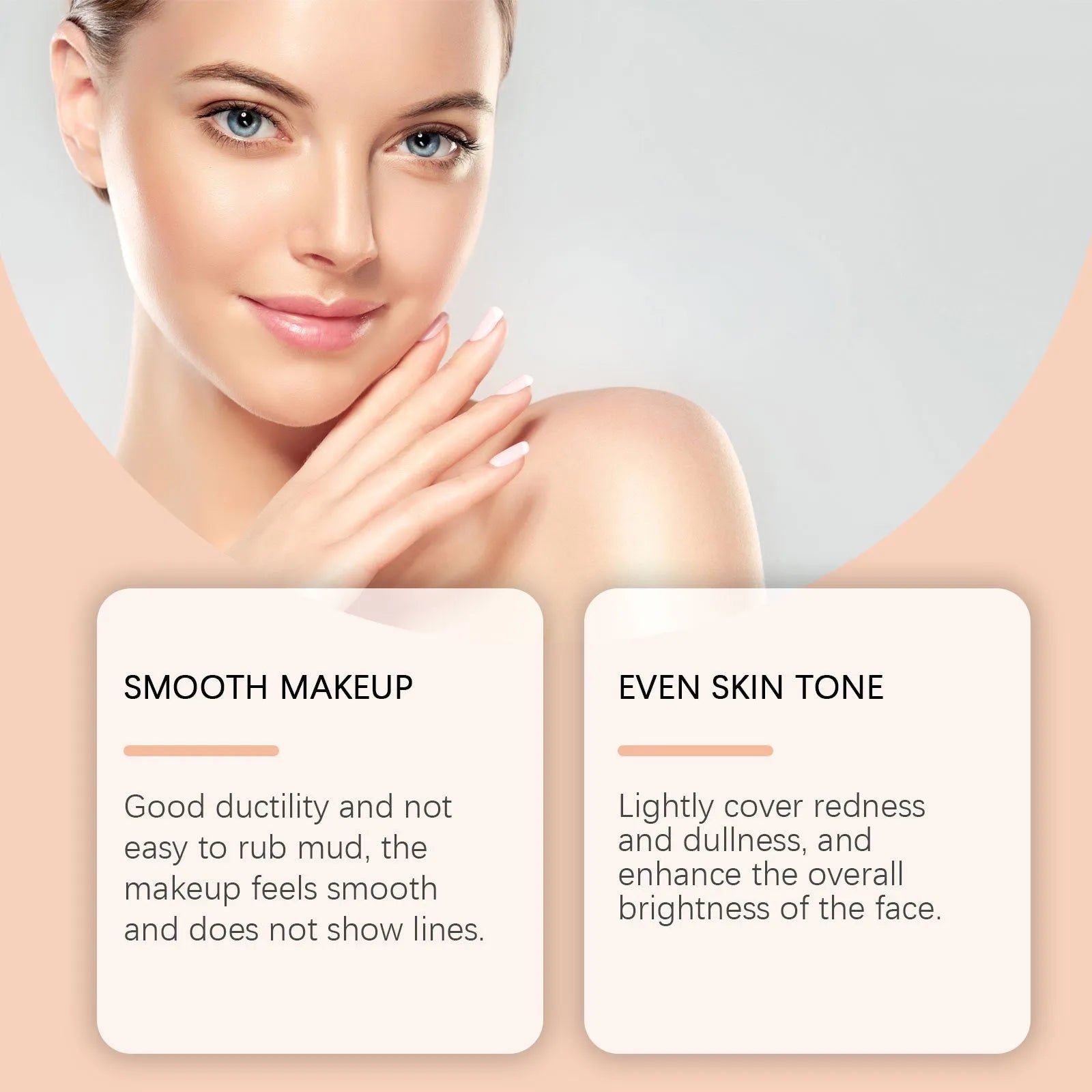 Clear And Moisturizing Cream Skin Make-up Primer tube showing 30ml capacity