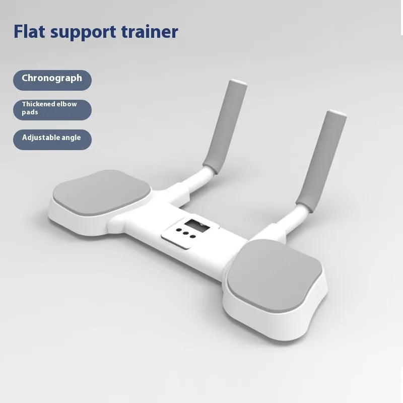 White flat support trainer with alloy aluminium frame and ABS parts, measuring 120cm by 60cm
