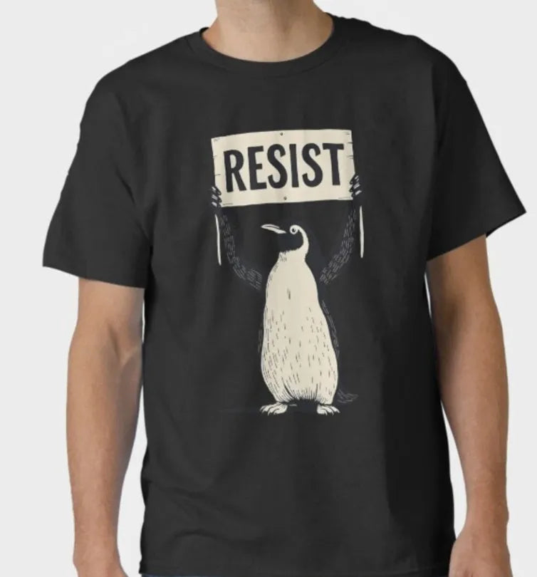 Men's and women's loose short-sleeve cotton t-shirt in black, green, or white with round neck
