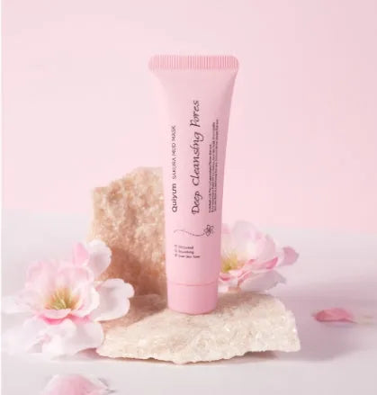Cherry blossom mud mask 30g facial treatment product showing packaging