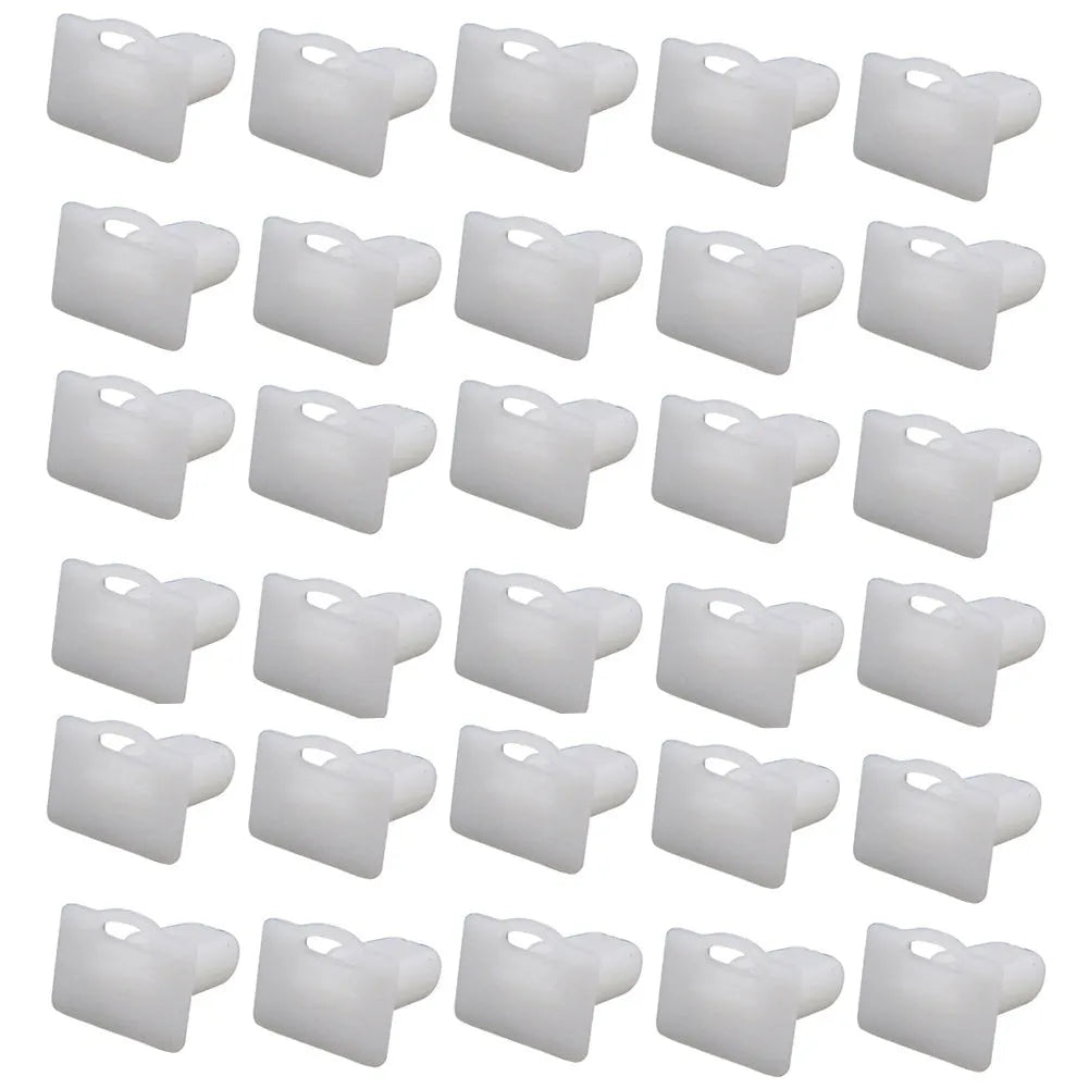 Automobile plastic nails and buckles in D318 colour, made from PA66 material, pack of 60 pieces for vehicle interior fastening