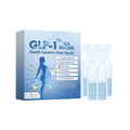 Health Solution Oral Liquid bottle with drop applicator containing apple vinegar, Moringa seed, and turmeric extract