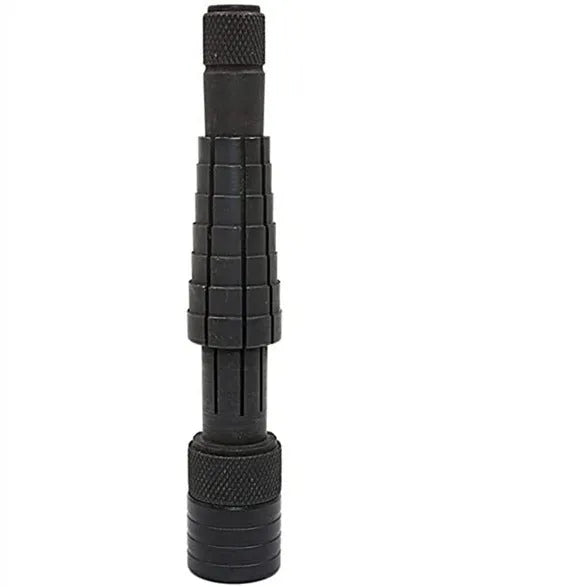 Professional plastic ring expansion tool for jewellery size adjustment with silver or black finish
