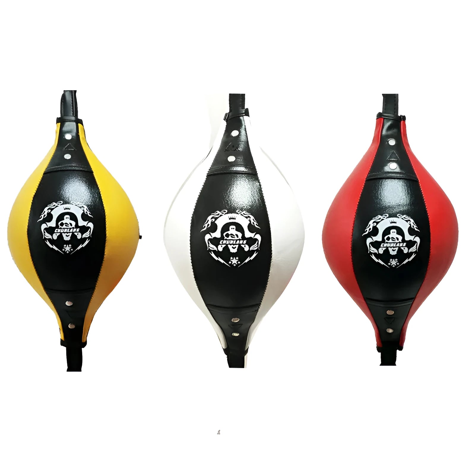 Black and red diamond pattern inflatable boxing speed ball with inflation needle