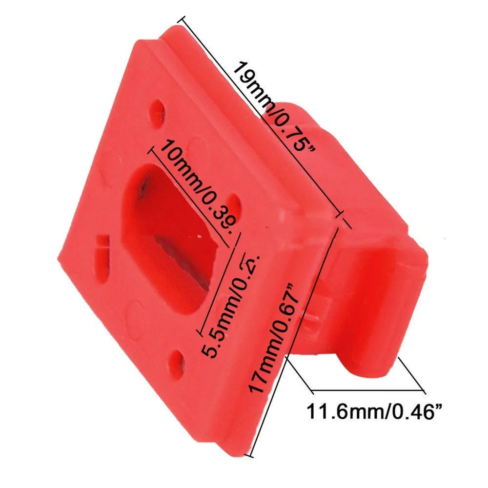 Pack of 10 plastic BMW interior trim panel clips for door walnut trim on 3, 7, X3 Series