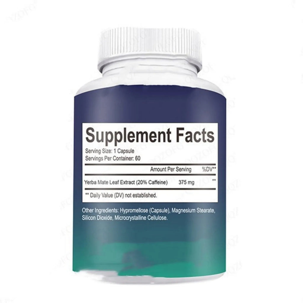 60-count bottle of vitamin capsules dietary supplement with normal temperature storage