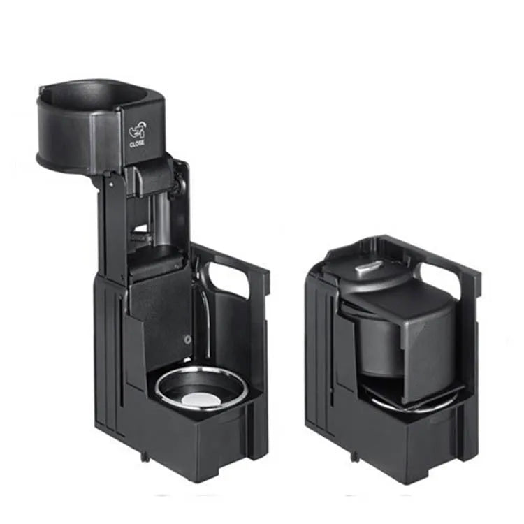 Black plastic water cup holder bracket for Mercedes-Benz vehicles part number 2116800014